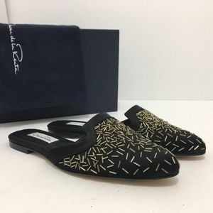 激安商品 オスカーデラレンタ サンダル Oscar 36 SHOES Flat Slippers Leopard CICI Tassel Beaded Renta la de サンダル Oscar de la Renta Flats & Loafers for Women - Poshmark